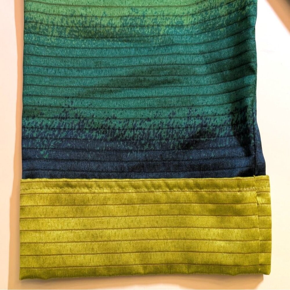 I.C. by Connie K Ombre Jacket Womens Large Art to Wear High Low Artsy Lagenlook - Picture 6 of 9